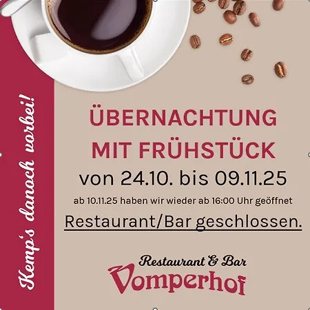 Hotel Vomperhof 3*